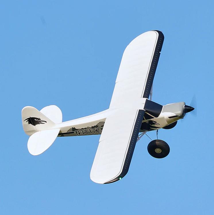 FMS 1300mm PA-18 Super Cub with Reflex V3, PNP/RTF Gifts  （RTF = plane, remote, battery, battery charger，PNP = plane only）