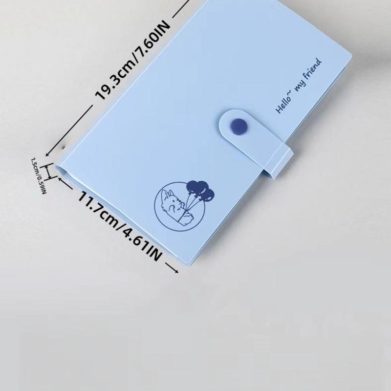 240 Card Slots Album for Cards Up to 6x9.5cm, Collect Star Cards, Polaroid Photos, Business Cards, Tickets, Stickers