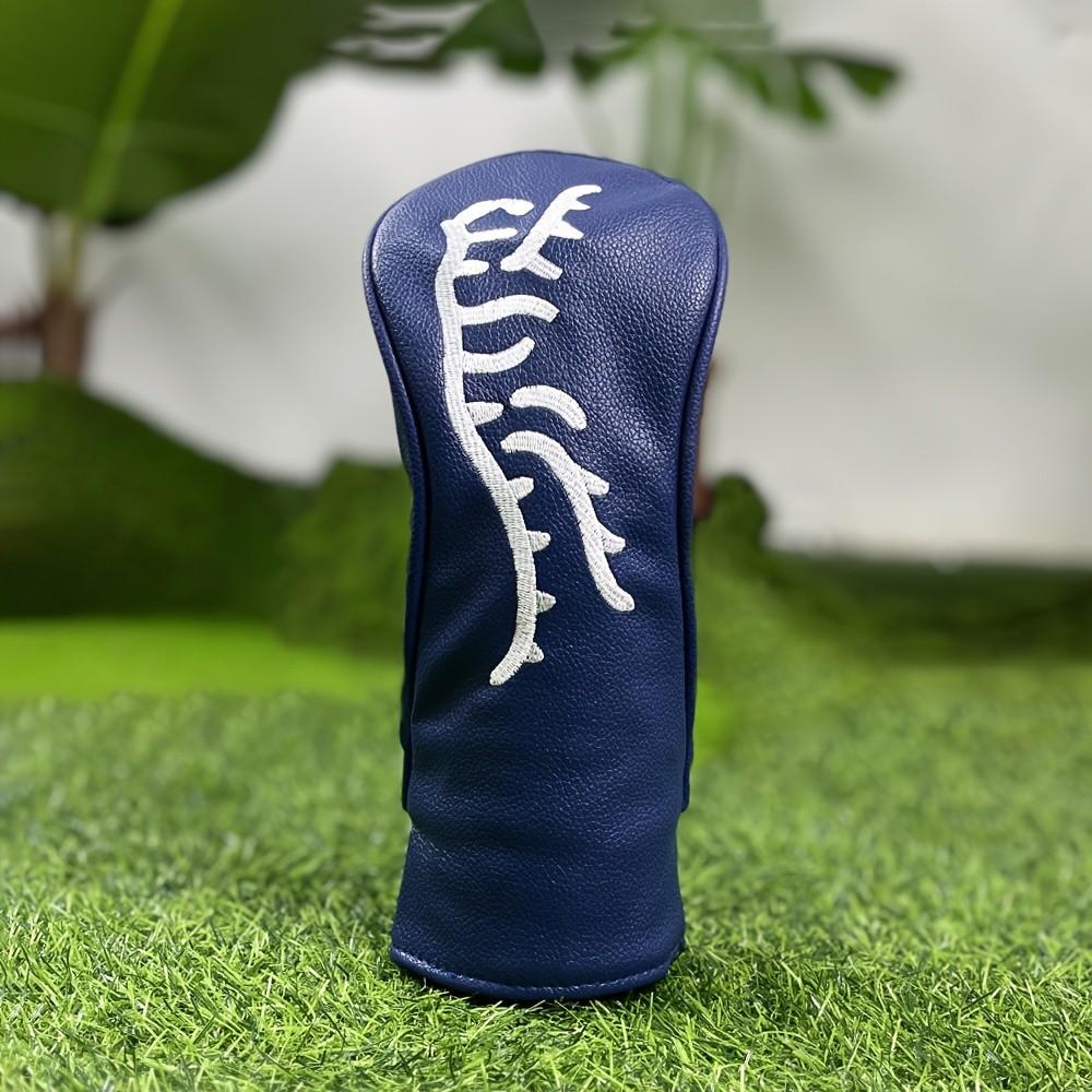 Blue Golf Club Head Cover, Durable Waterproof Protection, Safe Golf Accessory, Best Club Protection, Essential Golf Gear, Golf Equipment