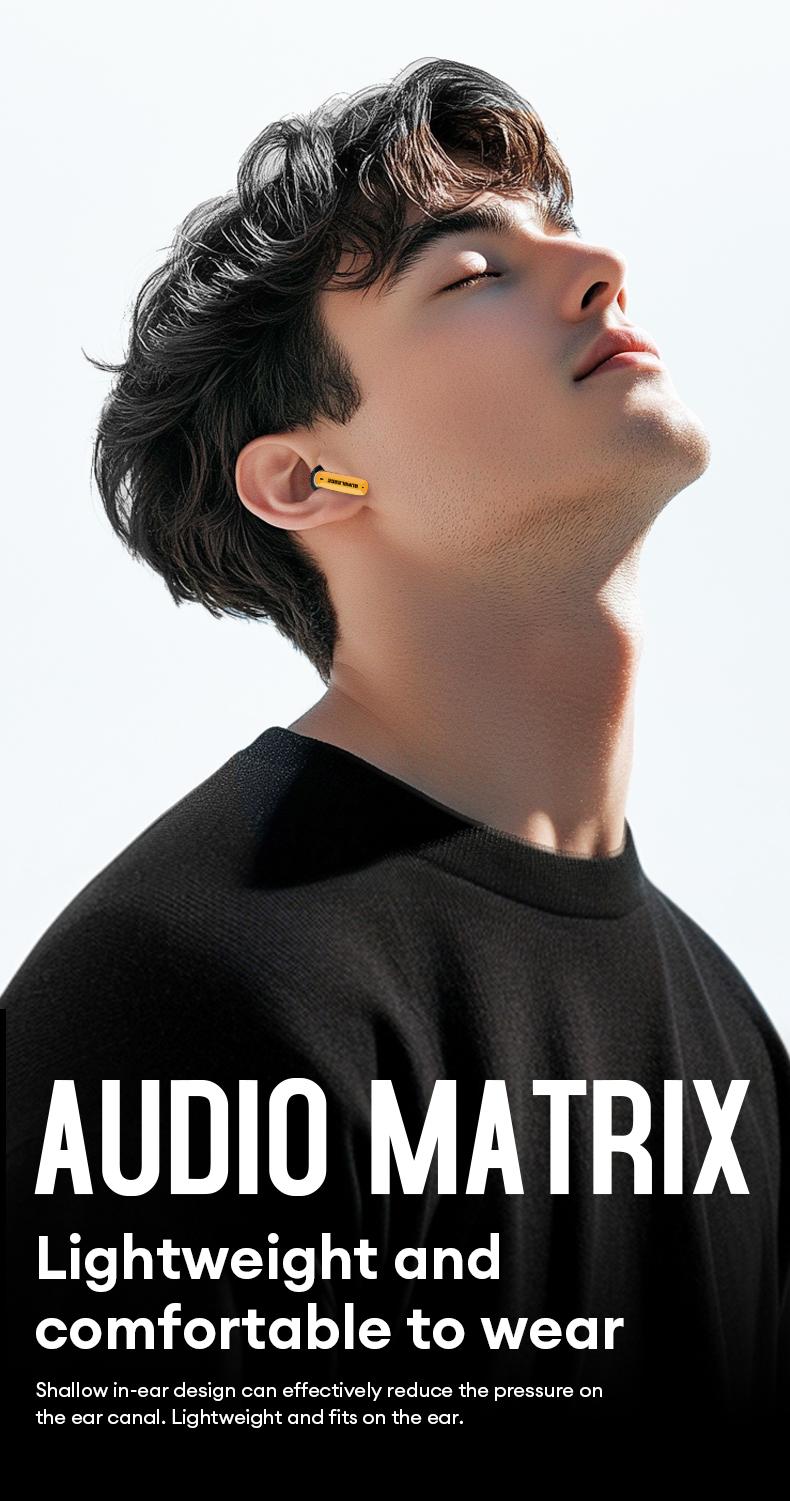 TRANSFORMERS TF-T51 In-Ear Wireless Earphones with Bluetooth 6.0 for Faster, More Stable Connection & Lower Power Use, Immersive Full-Frequency Stereo Sound, High-Resolution Audio, Wireless Headphones for Music & Phone Calls, Compatible with Android & iOS