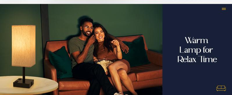 Touch Control Table Lamps Set of 2 - Nightstand Lamp for Bedroom with USB C+A Charging Ports & AC Outlets, 3-Way Dimmable Bedside Lamp Flaxen Fabric Shade for Bedroom Living Room(Bulb Included) nightstand lamp lamps Lighting Decorative Modern room stuff