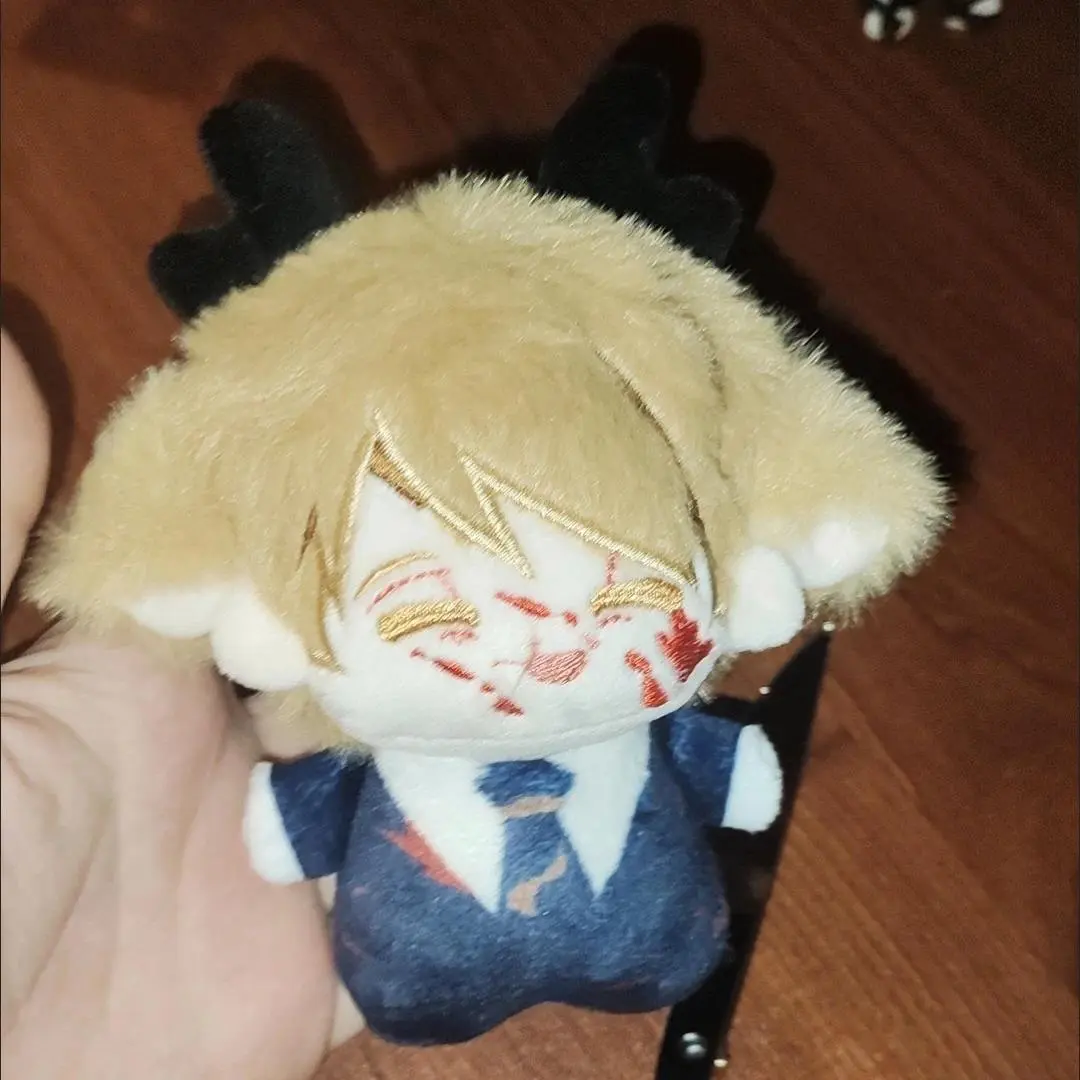 10cm Stuffed Anime Hannibal Mads Mikkelsen Plushie Toys Peripherals Plush Doll Backpack Decorative Pendant Keycahin Gifts