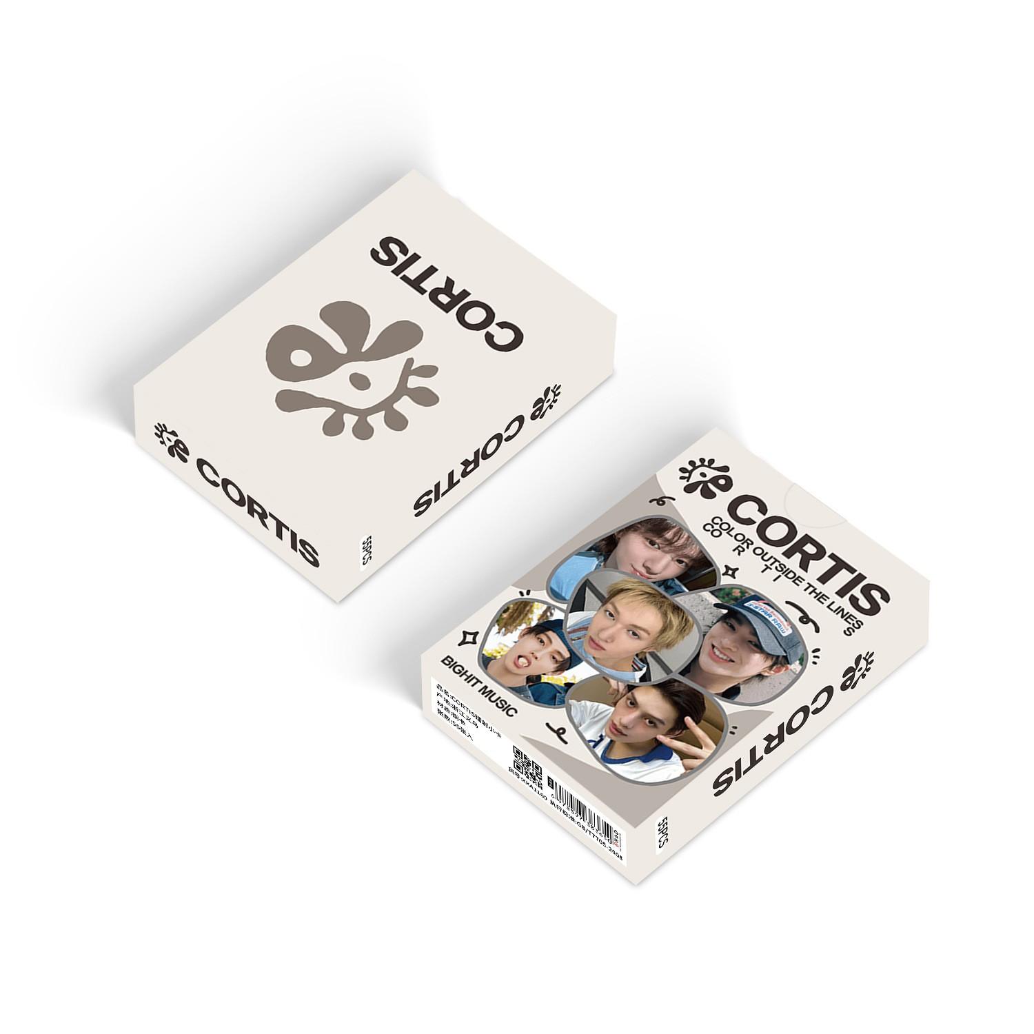 K-Pop Idol Theme Laser Cards 55 Pieces, Unique High-Definition Print, Star Collection Memorabilia Set, Complete Card Pack