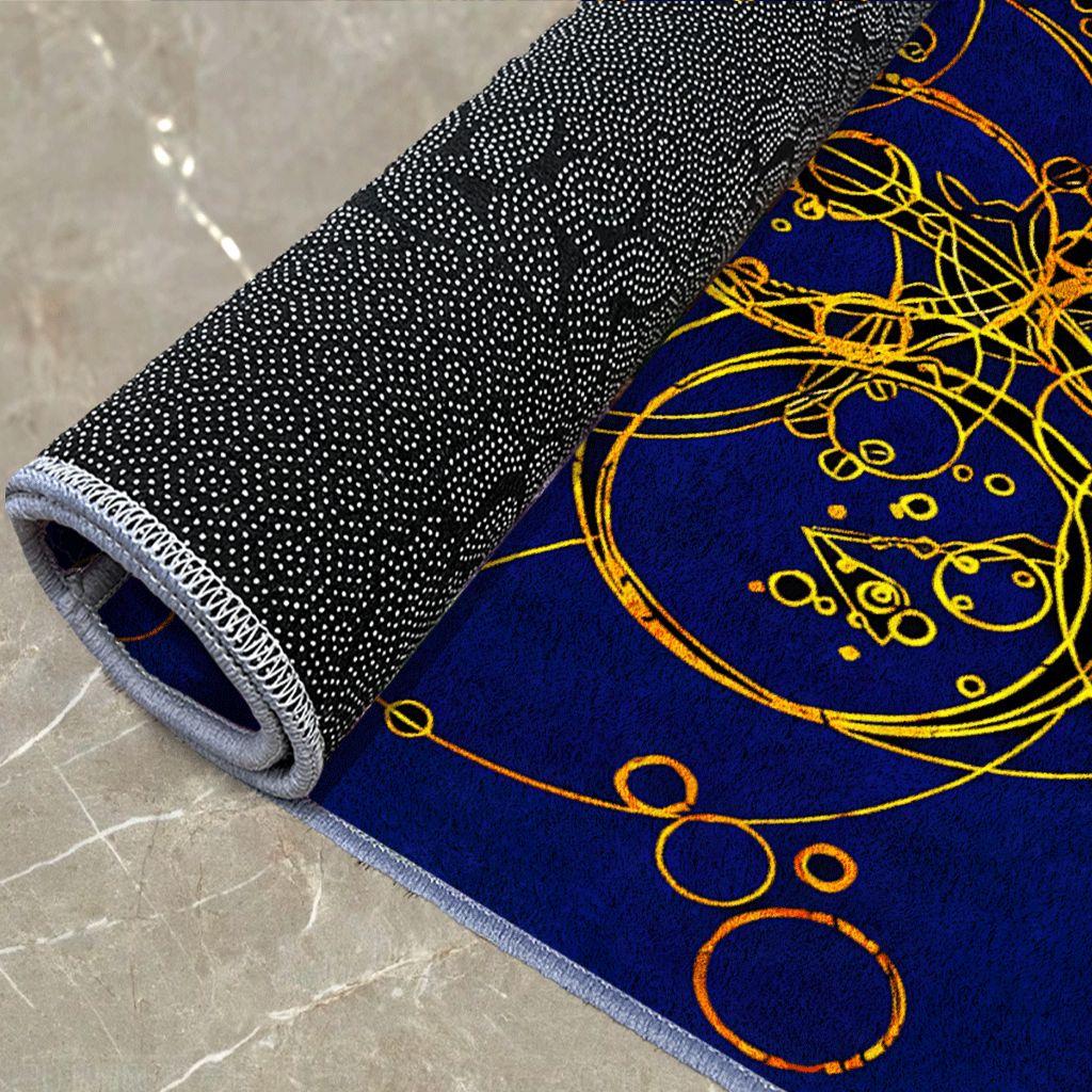 Magic Array Style Velvet Carpet, Non-Slip, Suitable for Bedroom/room, All Seasons, Durable and Easy to Maintain