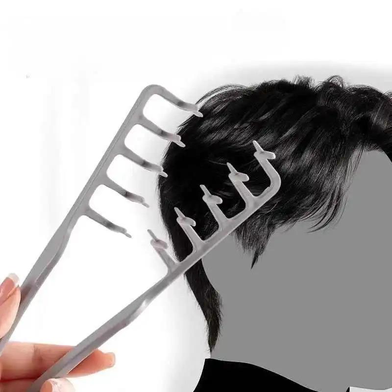 2 Pcs 2-in-1 Volumizing Comb, Hair Root Fluffy Styling Tool for Bangs & Hair Part Cover