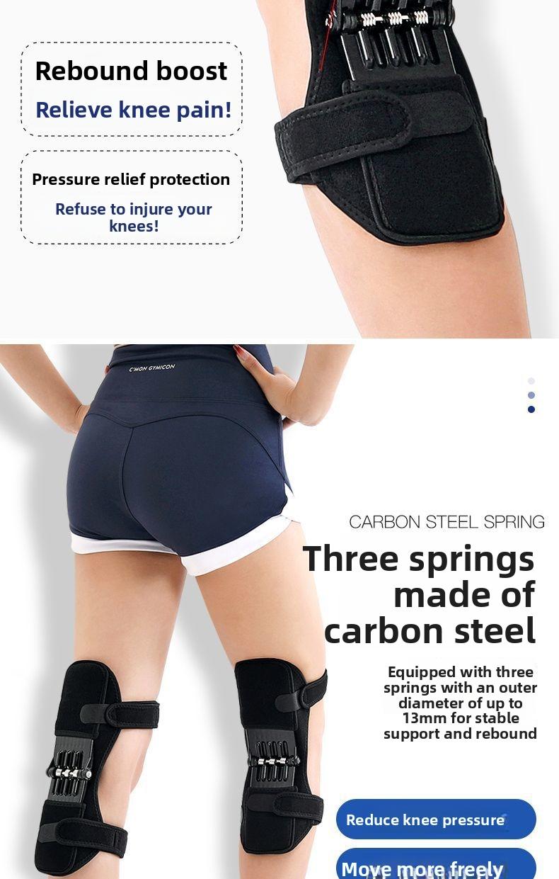 Knee Stabilizer Brace For Hiking Climbing Stairs Walking Fitness Sports Joint Support Protector Breathable NonSlip Knee Pad For Elderly Men Women Lightweight Patella Guard For Daily Activities Outdoor Exercise And Mobility Support