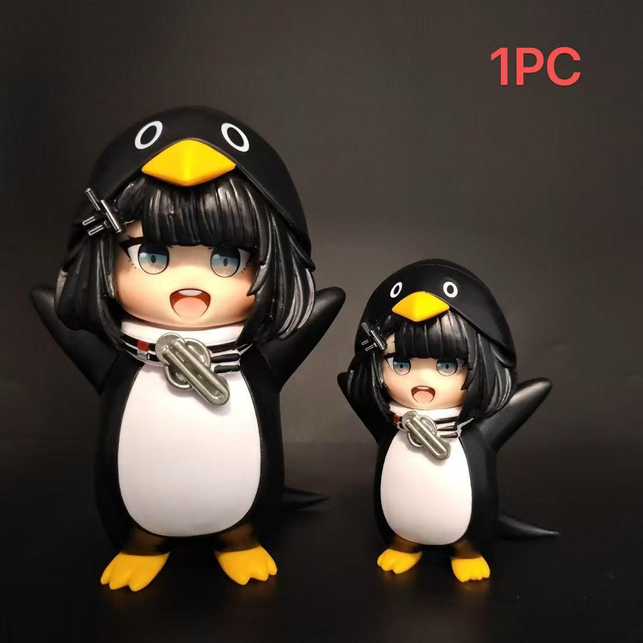 New Arrival Gugu Gaga Penguin Girl Administrator Cute Anime Model Figure Collectible Handmade Ornament