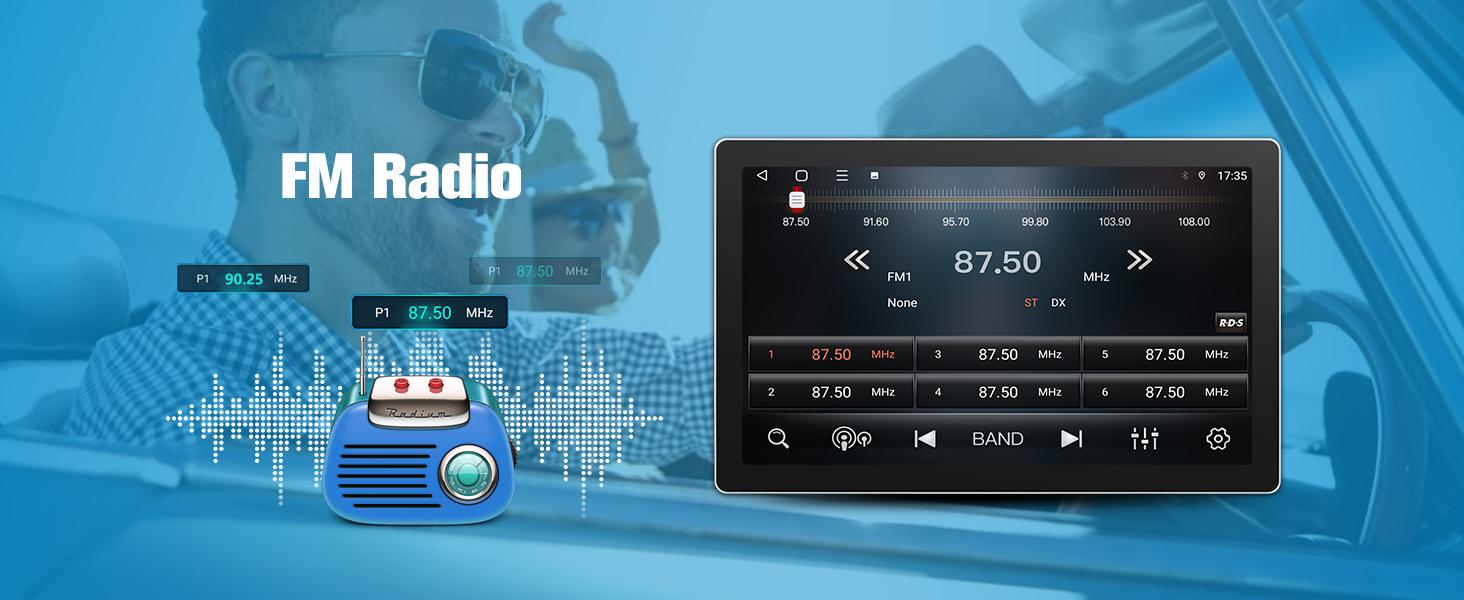 Car Stereo for Chevy Silverado GMC Sierra 2014-2018 touch screen has Android Auto Wireless Carplay, Bluetooth WIFI supports GPS Navigation（With Bose system, you need to purchase an additional fiber optic box! ! !）