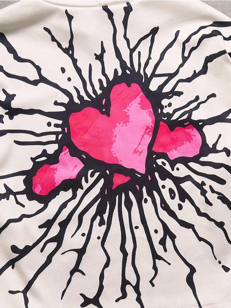 Men’s and women’s versions of the TikTok hit, Y2K-style 2-piece set featuring a pink angel with fleece lining and a hooded sweatshirt, paired with trendy long pants/sports shorts. Suitable for streetwear, Y2K fashion, gothic fashion, couples’ outfits, men Men’s and women’s versions of the TikTok hit, Y2K-style 2-piece set featuring a pink angel with fleece lining and a hooded sweatshirt, paired with trendy long pants/sports shorts. Suitable for streetwear, Y2K fashion, gothic fashion, couples’ outfits, men