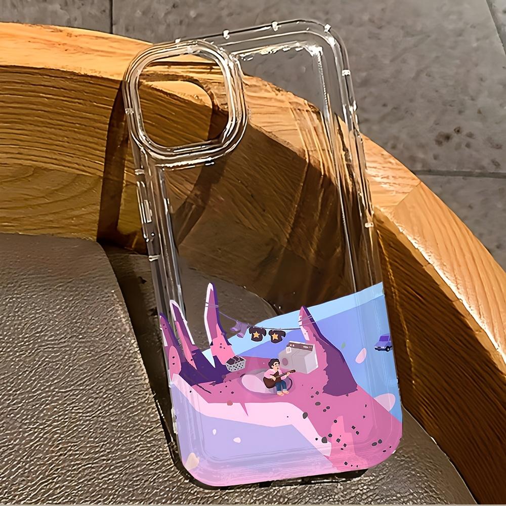 Cartoon Stevens Universes Phone Case, Compatible with iPhone 17 16e 16 15 14 13 12 11 Pro Max Mini Air XR XS X 7 8 Plus, Soft Tpu Protective Back Cover, Accessories, Shockproof Tpu Cover