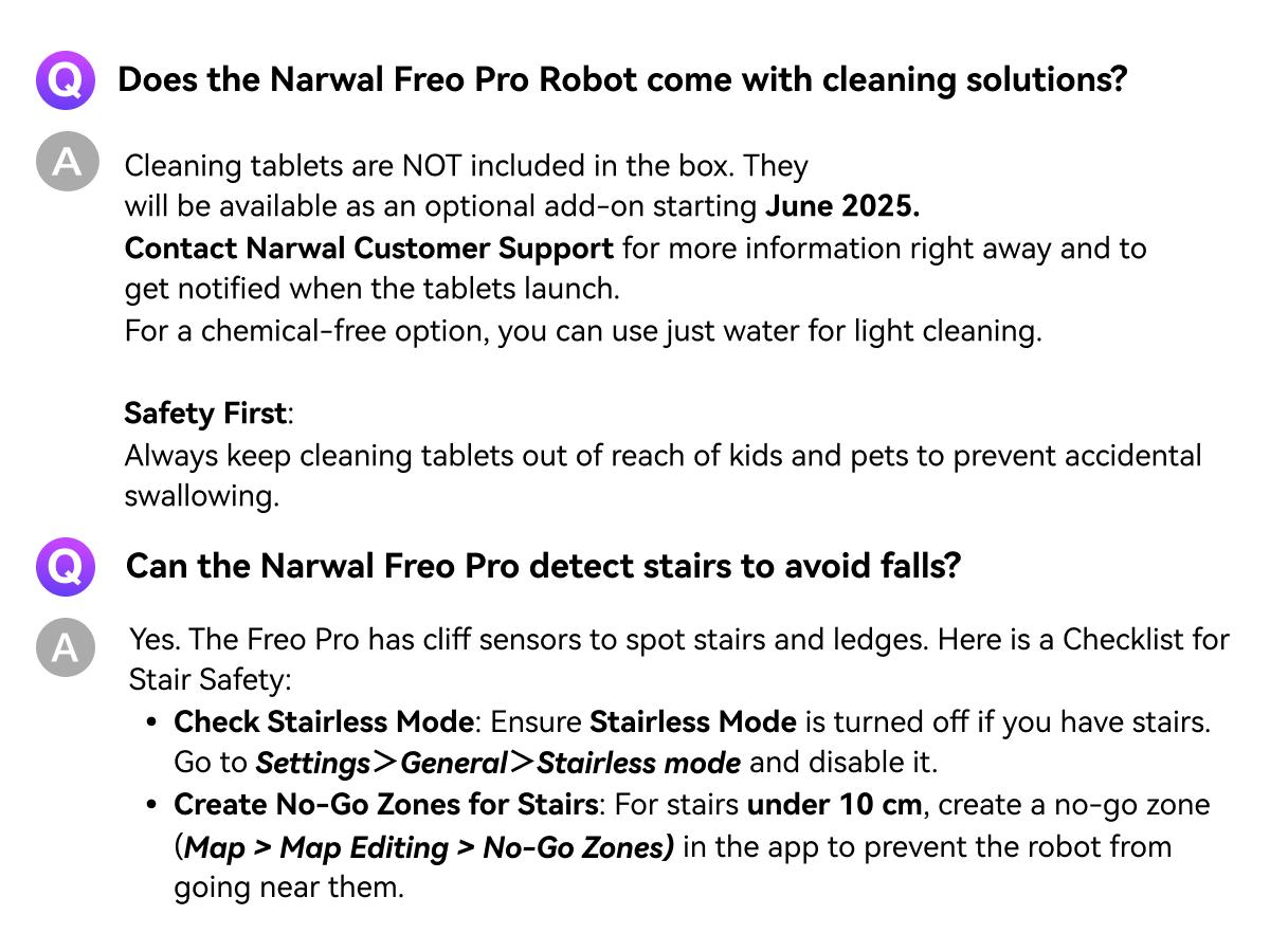 NARWAL Freo Pro Robot Vacuum and Mop Combo, Tangle Free Robot Mop, 8500Pa Powerful Suction, Self-Emptying, Auto Mop Washing, Auto Drying, Obstacle Avoidance, Ideal for Pet Hair and Hard Floor