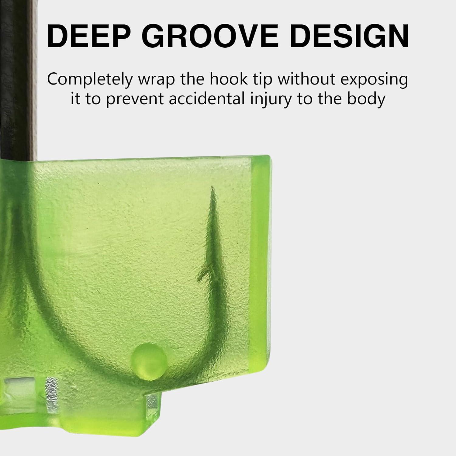 100/250 Pcs Treble Hook Covers, Fishing Treble Hook Covers, Fishing Hook Bonnets, Fishing Hook Safety Cover, Assorted Sizes Fishing Hook Protector Bonnets Guard Safety Cap Protector, 5 Sizes, Fishing Accessories