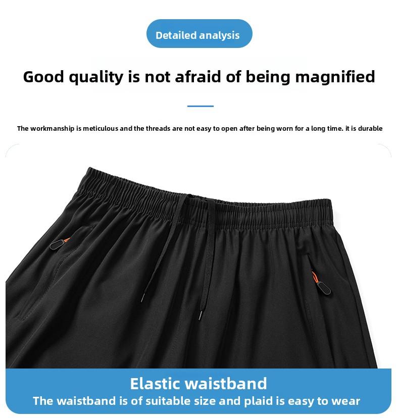 Men's Plain Casual 5-Pack Pocketed Athleisure Gym Shorts - Dry-Fit, Breathable, XL Men's Clothing with Zip Pockets, Drawstring for Athletic Training, Functional Workout Bottoms, Yes