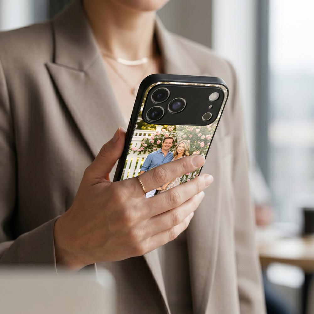 Custom Photo Cellphone Casing - Multi-Model Protector for iPhone 17 Pro Max,16 Pro Max,15 Plus,14,13 Pro,12,11 & Samsung S26,S25,S24,S23,S22,S21,A56,A55,A54,F14 & Other Devices, Glass-Like Touch Customizable Cover Accessory, Accessories