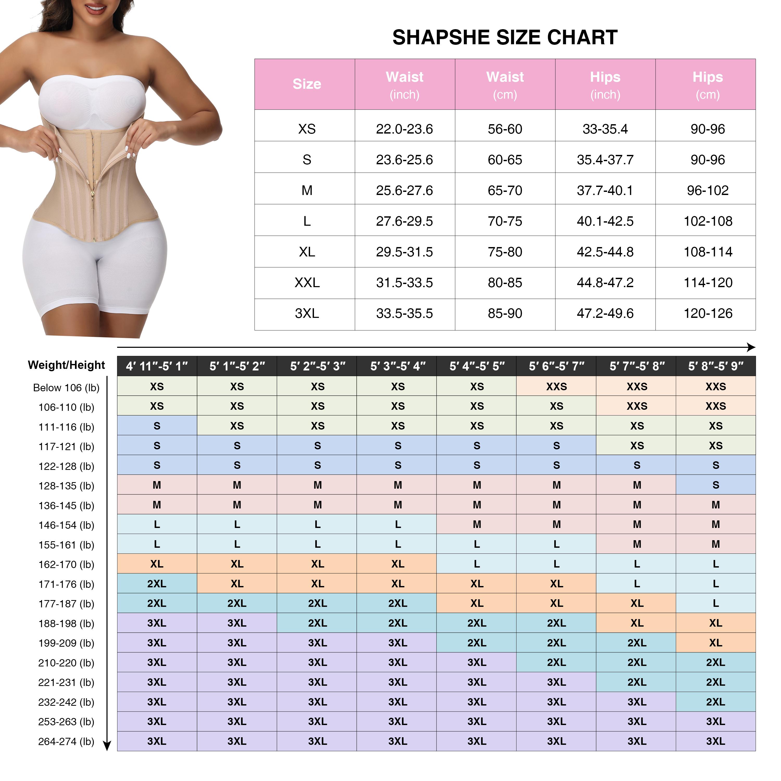 SHAPSHE Waist Shapewear for Women Tummy Control Waist Trainer Corset Sport Workout Belly Band Gym