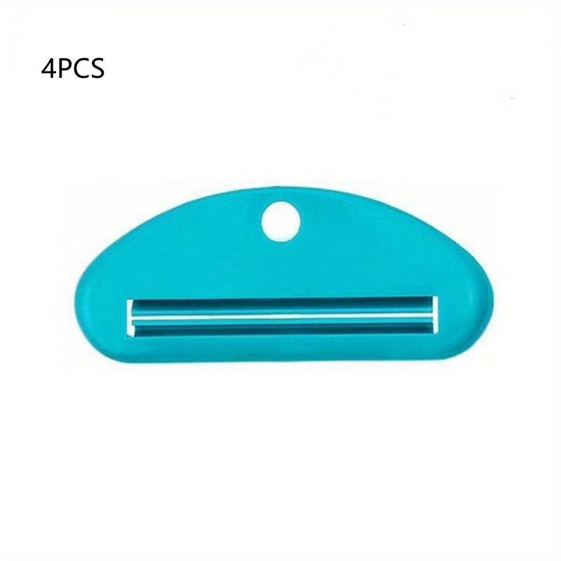 4 Pack Multicolor Toothpaste Holders, Eco-Friendly Plastic Material, Easy Squeeze Reduce Waste, Multi-Functional for Toothpaste & Face Wash