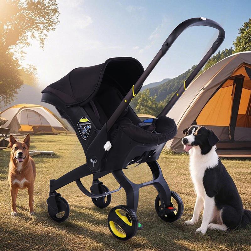 BRODARK Baby stroller Multi-functional high landscape folding light mall supermarket outdoor baby stroller 3 In 1 Stroller, High & Quality & Lightweight Travel Stroller For Babies Adjustable Bassinet