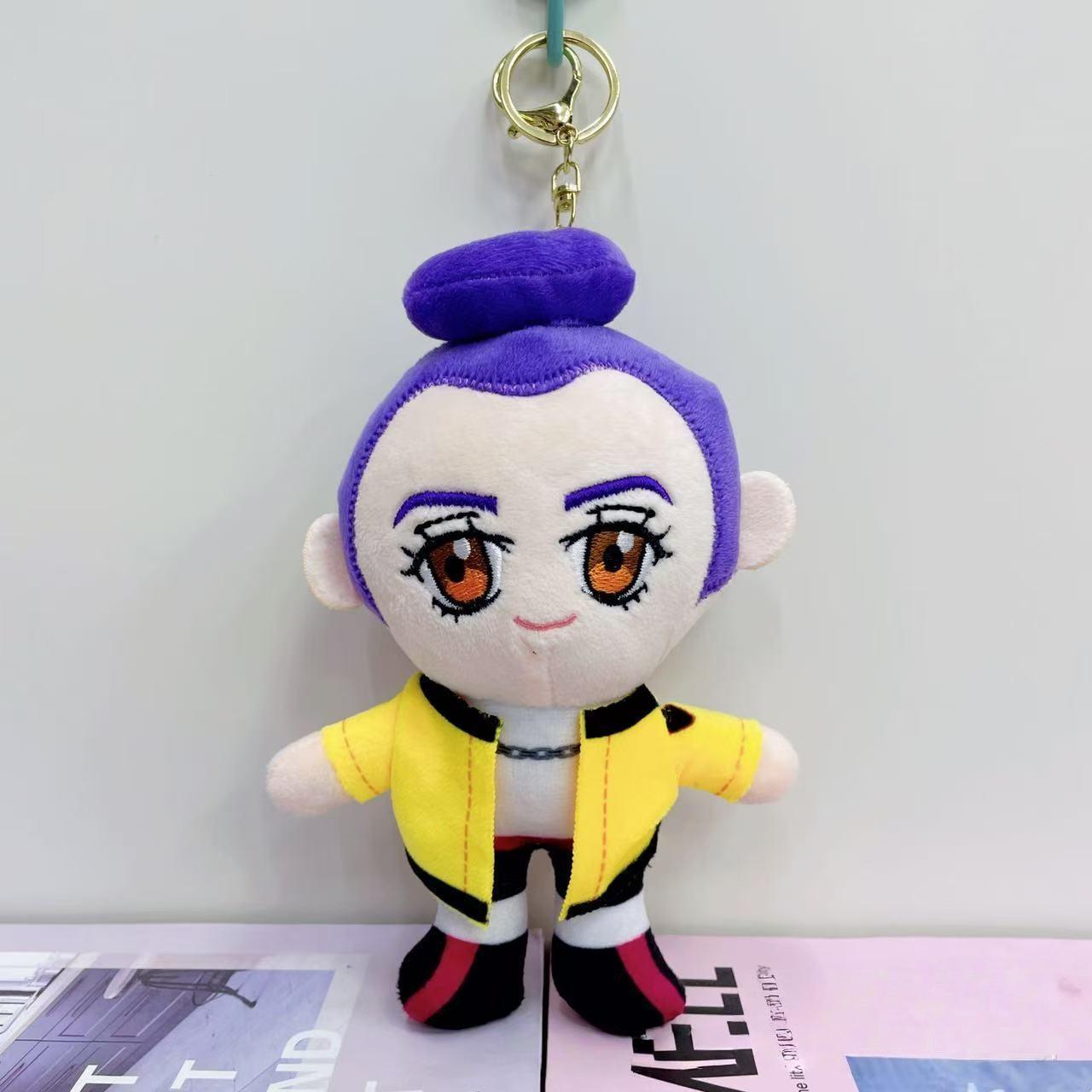 Kpop Demon Hunters Plush Toy Tiger Doll, Soft Home Decor, Perfect Gift for Kids Room, Car, Living Room, Keychain Backpack Pendant