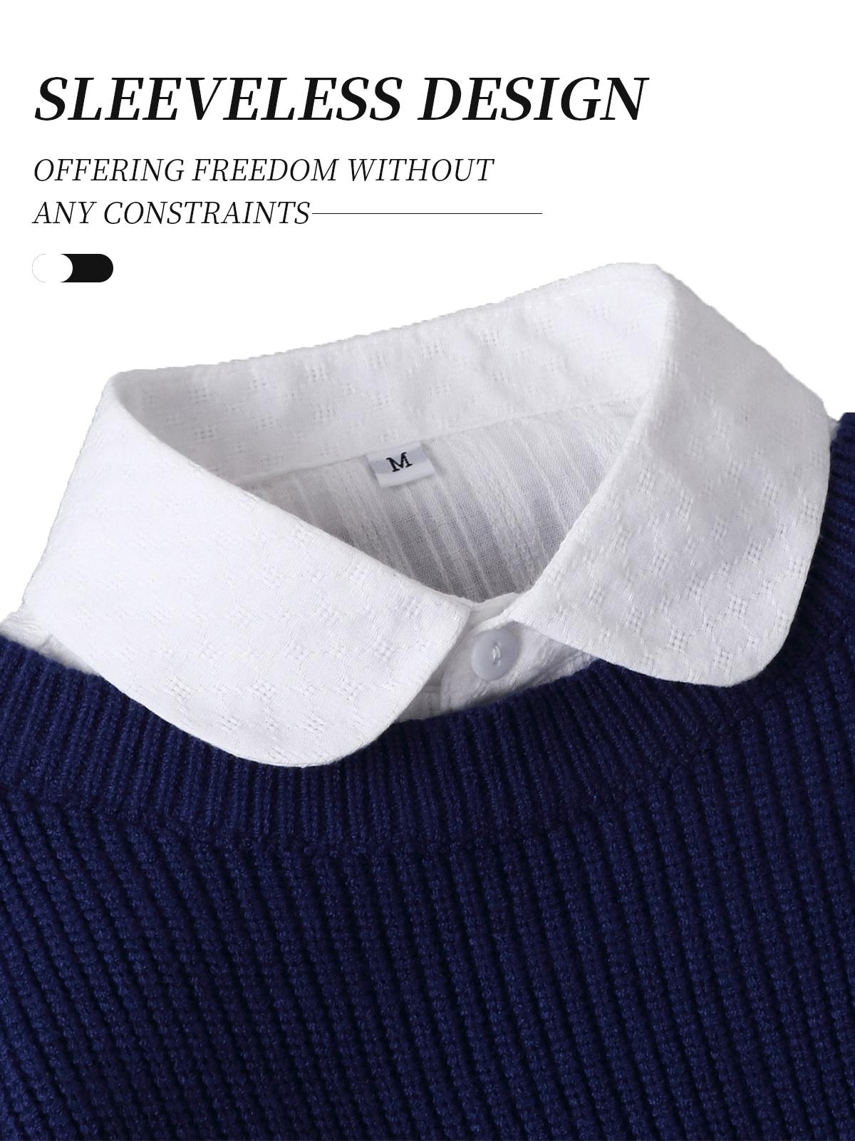 Ladies' decorative fakes collar with a pure cotton round collar is available in various size specifications, including M, L, XL and 2XL. It can be paired with all kinds of coats and is suitable for wearing on various daily occasions.