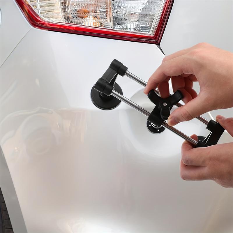 Car Dent Puller Kit, Car Dent Remover, Car Repair Tools, Body Repair Tool with Dual Rods, Ice Scraper, Adjustable Suction Cup, Easy Use Design, High Quality Material