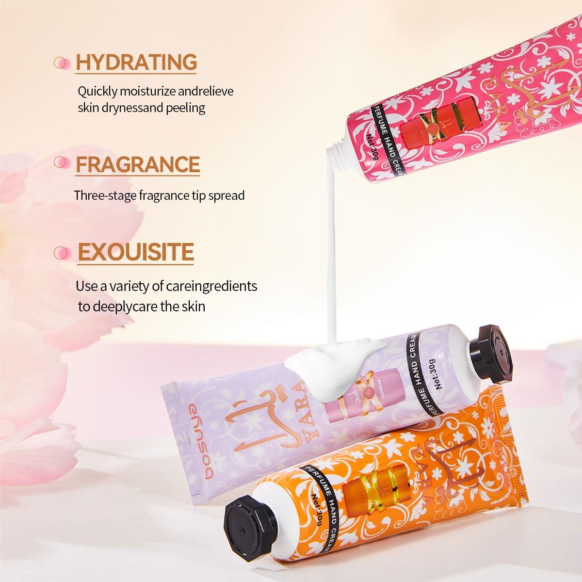 5 Counts/set Aromatherapy Hand Creams, Deep Moisturizing for Dry, Rough Hands and Fine Lines, Suitable for Daily Care 5 Counts/set Aromatherapy Hand Creams, Deep Moisturizing for Dry, Rough Hands and Fine Lines, Suitable for Daily Care