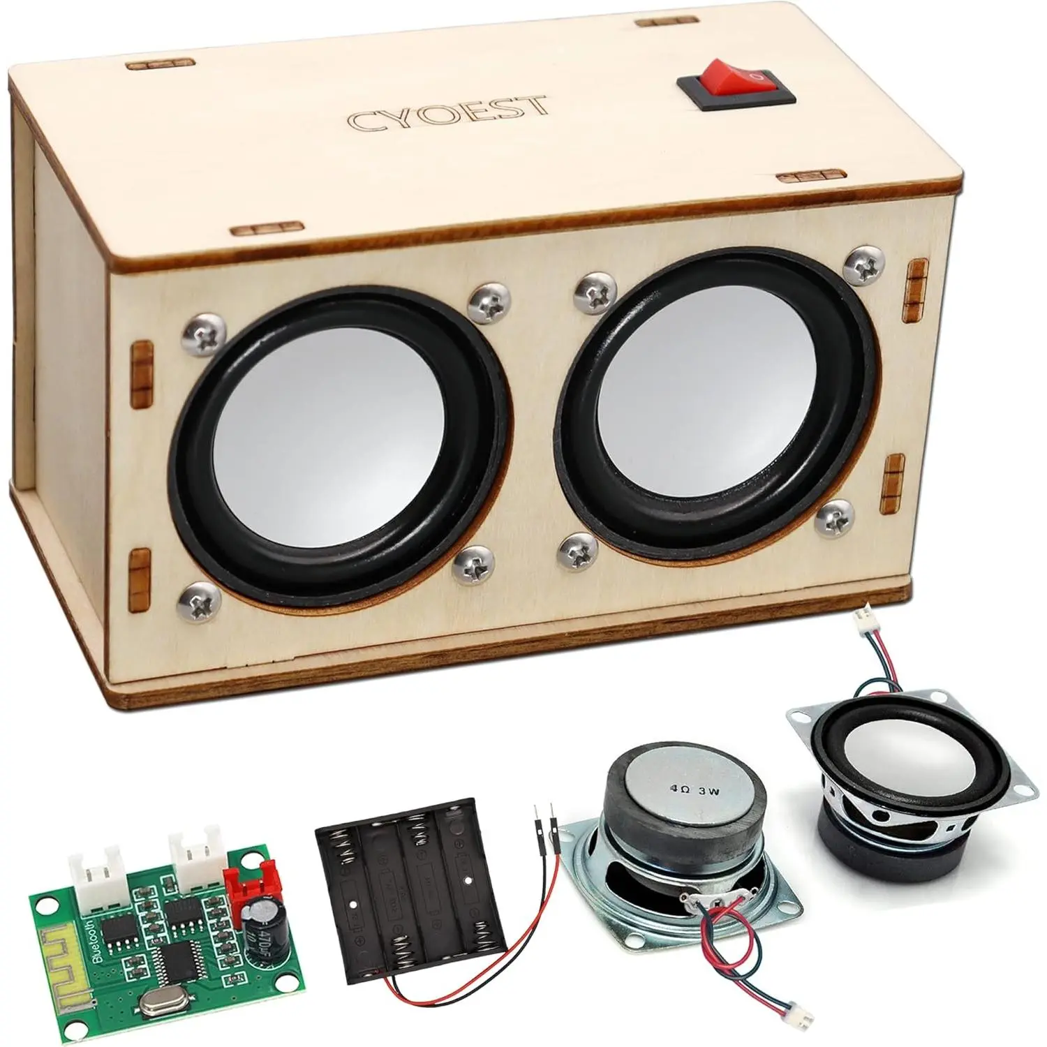 Teen Boy Gifts -DIY Bluetooth Speaker Kit -STEM Science Electronics Project