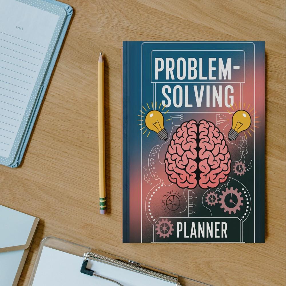 problem Solving Planner Notebook - With Decision-Making Mindset, Guided Templates for Pros/Cons Analysis, Outcome Mapping & Solution Optimization