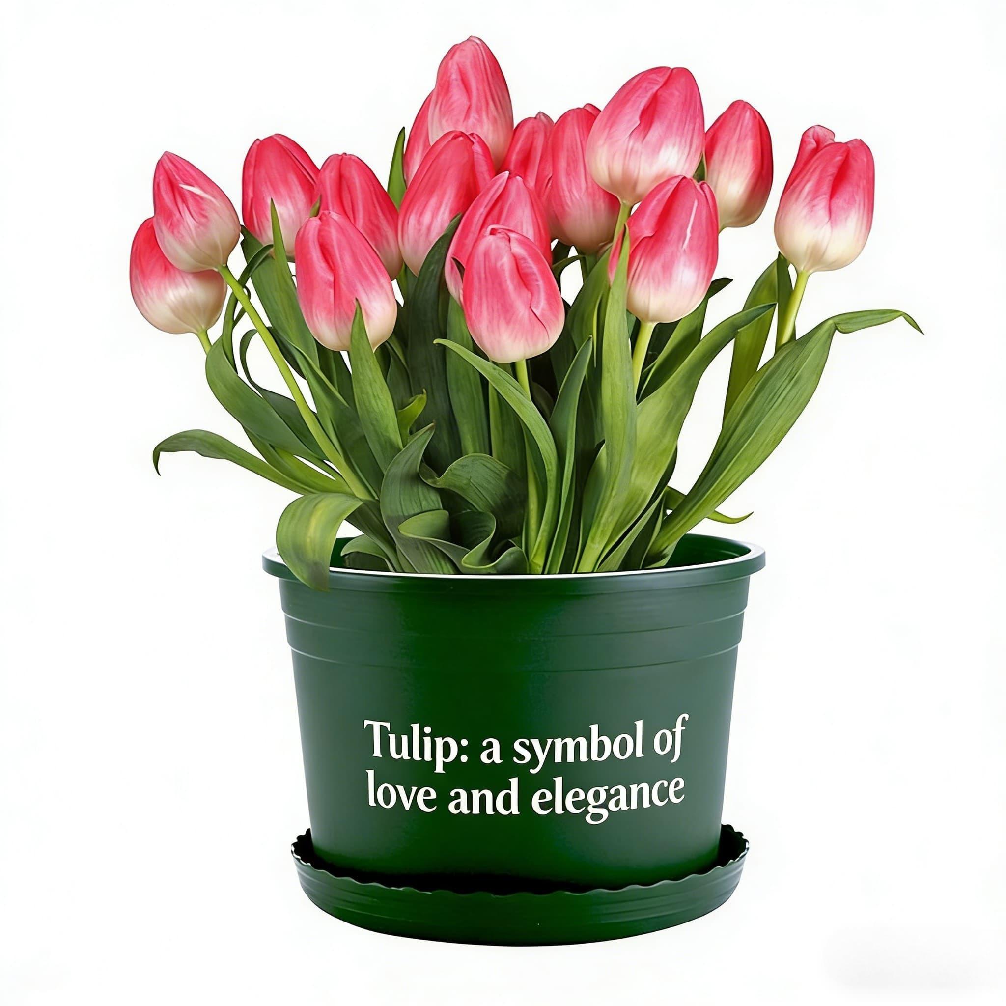 Tulip bulb single plant | Can be used for hydroponics and soil cultivation | Beautiful flowers bloom | Suitable for pot and vase decoration