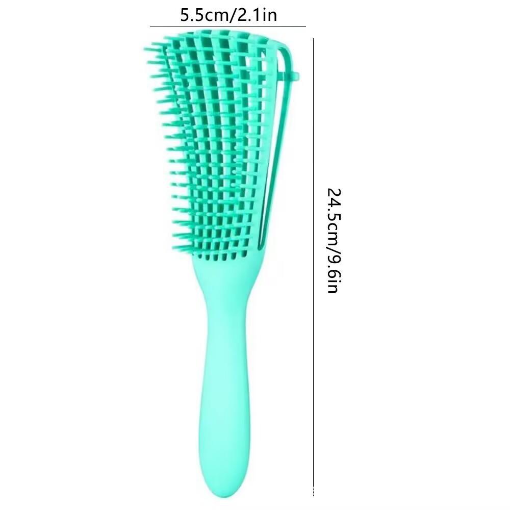 Hair massage comb, hair smoothing comb, random color octopus massage comb