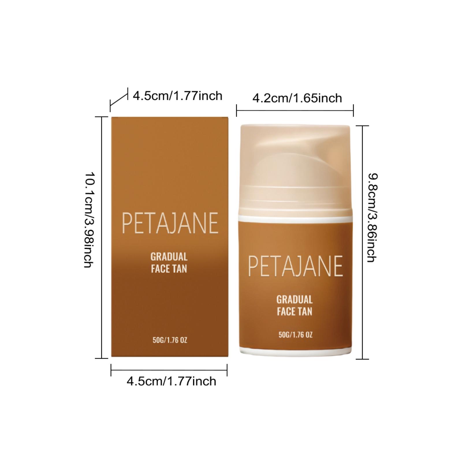 Daily Hydrating Facial Moisturizer with Glycerin - Sheer Chocolate Bronzer, Nourishing Non-Cakey Lightweight Texture for Smooth Wheat Complexion, Face Care Product Ideal Birthday Gift for Sun-Kissed Skin Fans, Face Care Products