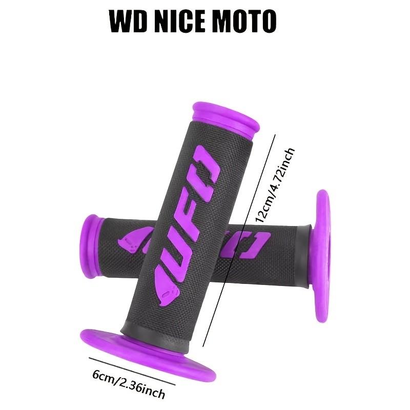 WD NICE MOTO Motorcycle 22/24mm 7/8" Handlebar Grip Gel Brake Handle Rubber, Compatible with Ktm, Honda, Kawasaki, Yamaha, Suzuki