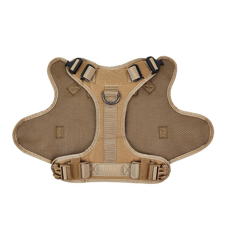 Tactical Dog Harness, Adjustable No-Pull Handle Service Vest Heavy Duty Pet Large Breed,  Dog Vest for Training Hunting Walking, Adjustable Safety Harness