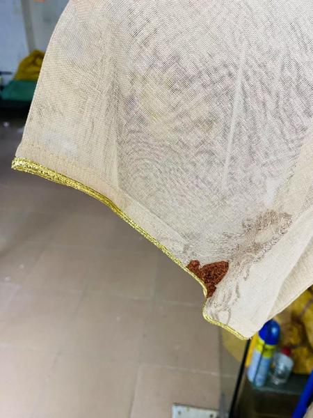 Women's Ethnic Pattern Embroidery Dress, Modest Elegant Long Sleeve Dress for Party Wedding Guest, Ladies Spring Islamic Clothing