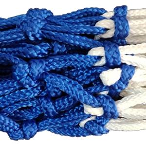 Basketball Net Replacement, 2026 Upgrade Professional Basketball Net, Outdoor All-Weather Anti-Lash Colors - 12 Rings ( Blue)