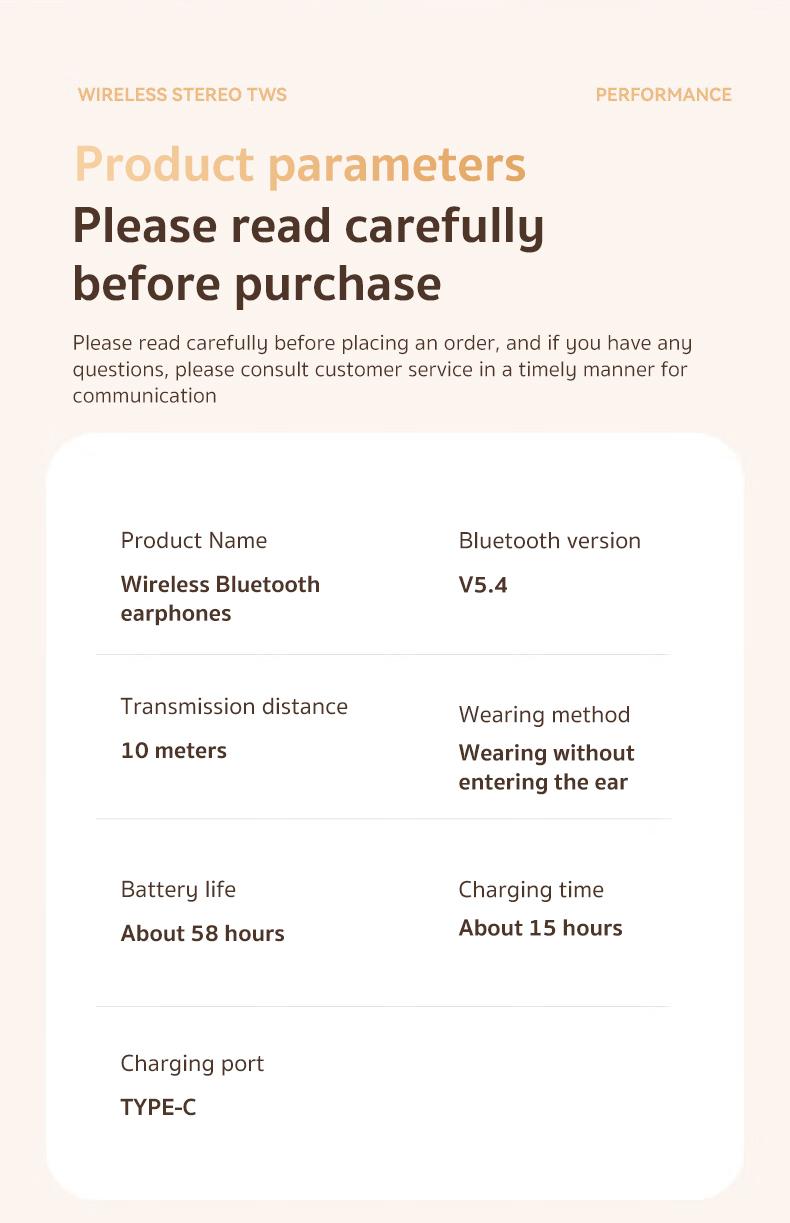 MINISO X38 Wireless On-ear Design Earphone for Summer, Noise Cancelling Headphone with Digital Display, Bluetooth-compatible Headphone for Running, Gym, Workout, Sports