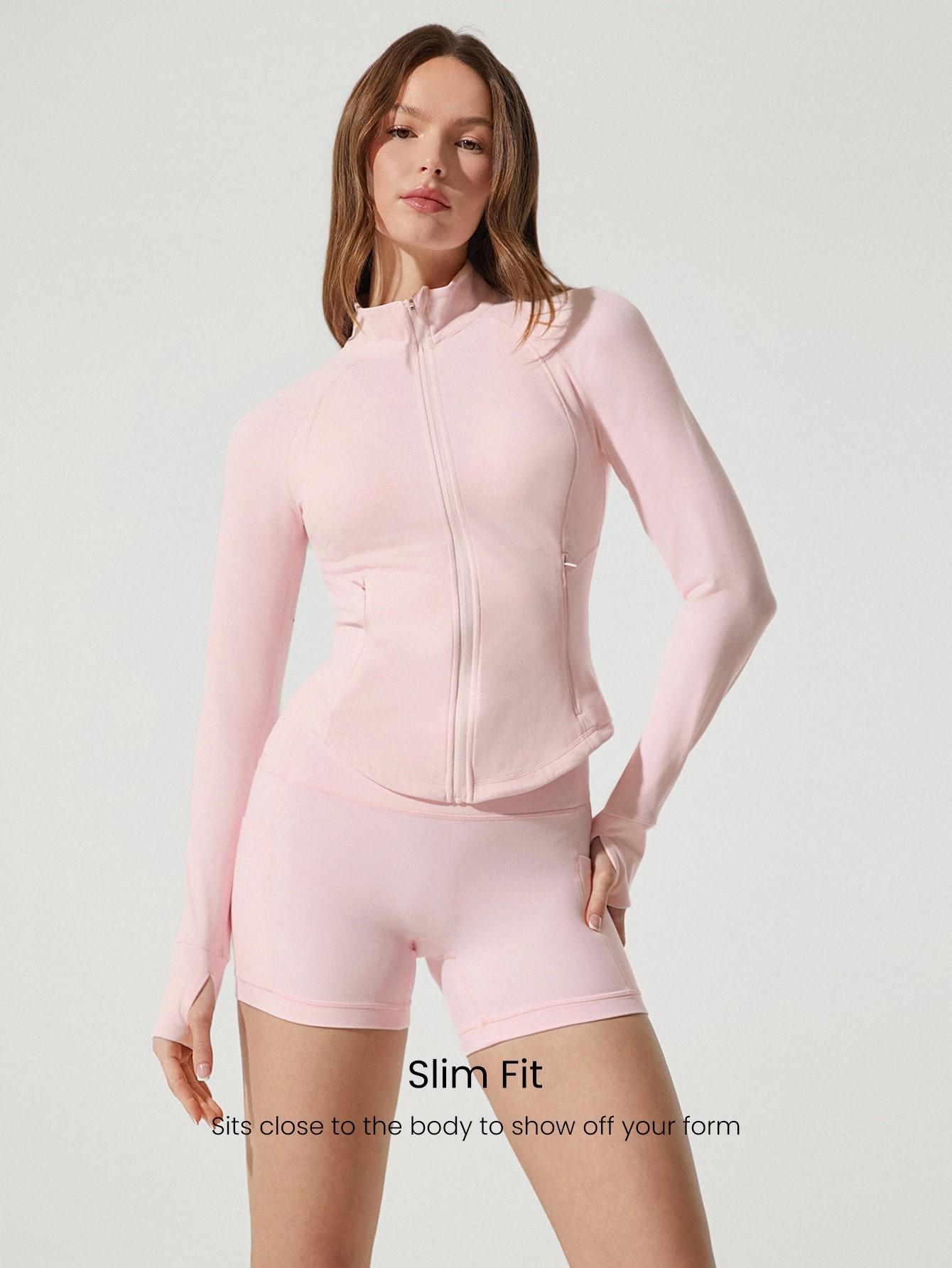 GLOWMODE Hourglass BBL Curved Hem Jacket & 4.3" Shorts & 24“ Crossover Leggings Set TikTokShopBlackFriday