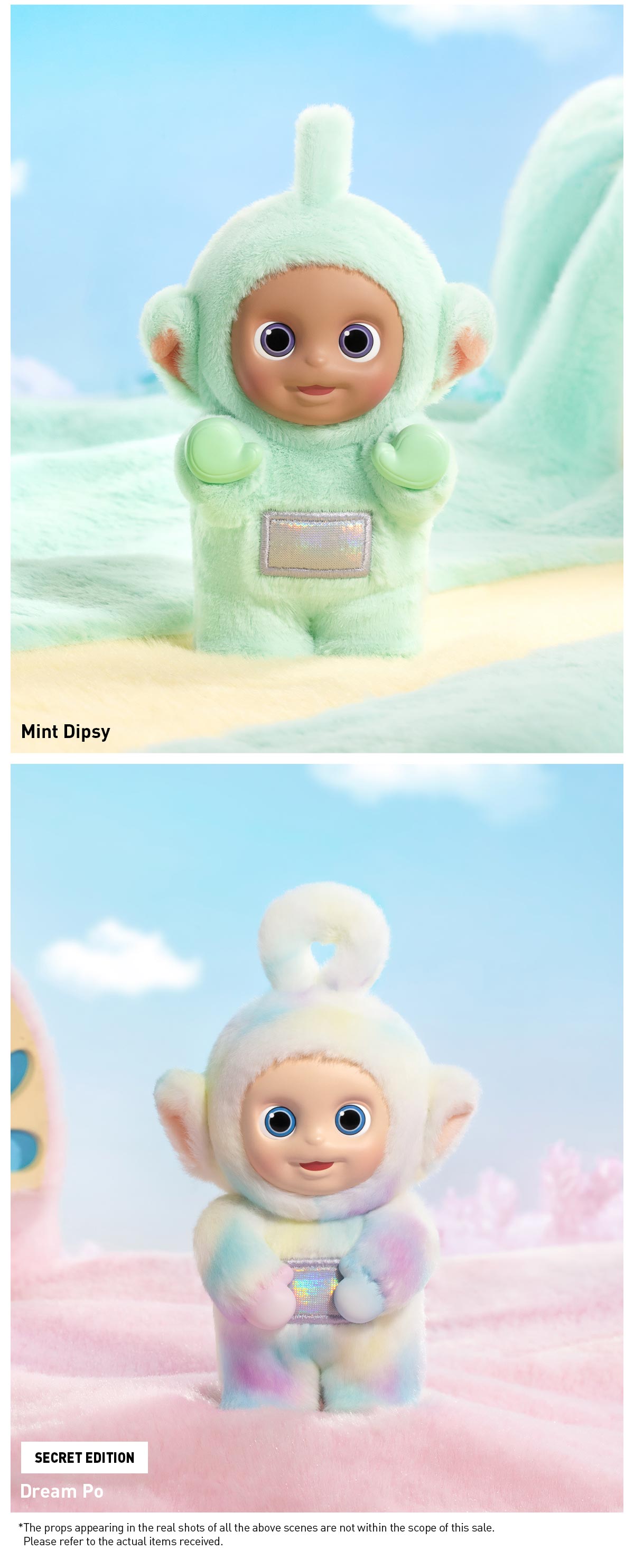 POP MART Teletubbies Vibrancy Series Figures POP MART Teletubbies Vibrancy Series Figures