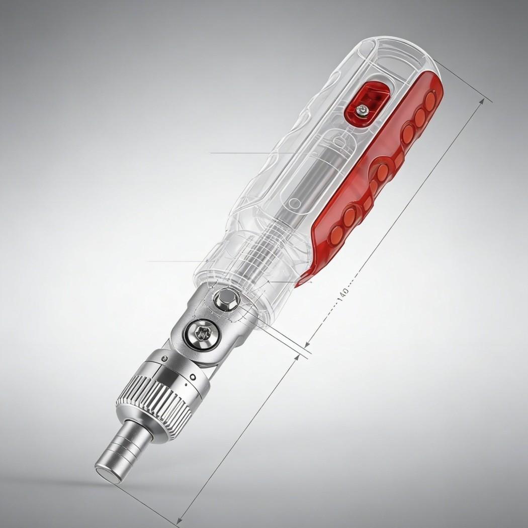 11-In-1 Multi-Functional Ratchet Screwdriver Set, 180-Degree Foldable Dual Head, Home Repair Tool, Portable Hidden Bit Combination