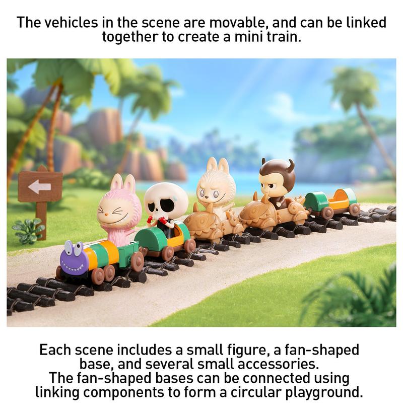 POP MART THE MONSTERS Playing Games Series Scene Sets, Blind Box, Mystery Box