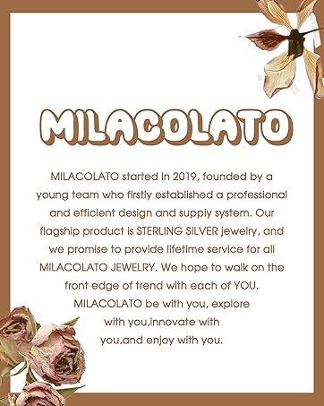 MILACOLATO Cubic Zirconia Stud Earrings Hypoallergenic 925 Sterling Silver Post Earrings Big Brilliant Stud Earrings for Women Men