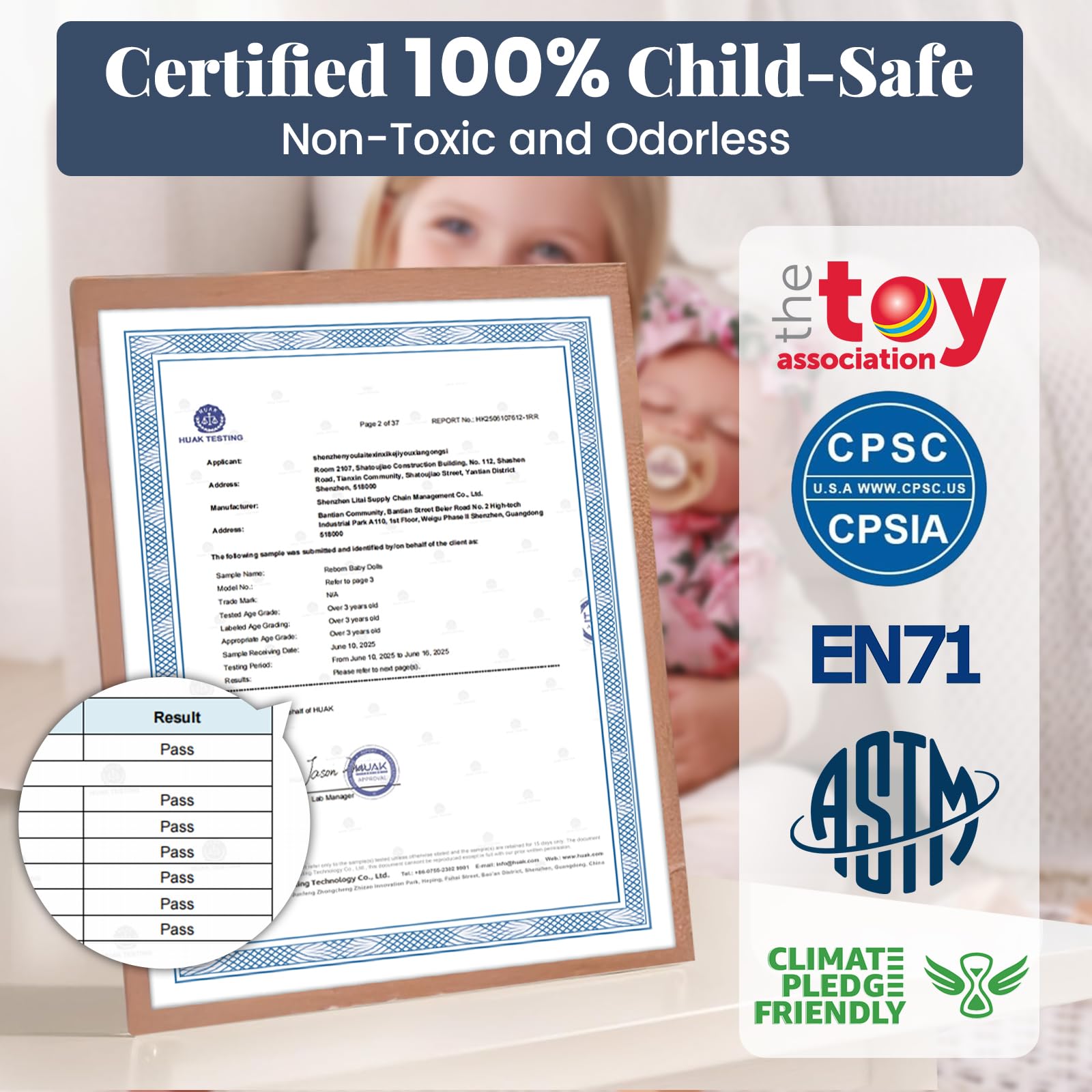 BABESIDE Reborn Baby Dolls - 17/20 Inch Cute Soft Vinyl Realistic Baby Doll Girl Poseable Smiling Real Life Rebornbabydoll with Complete Accessories for 3+ Years Old Gifts