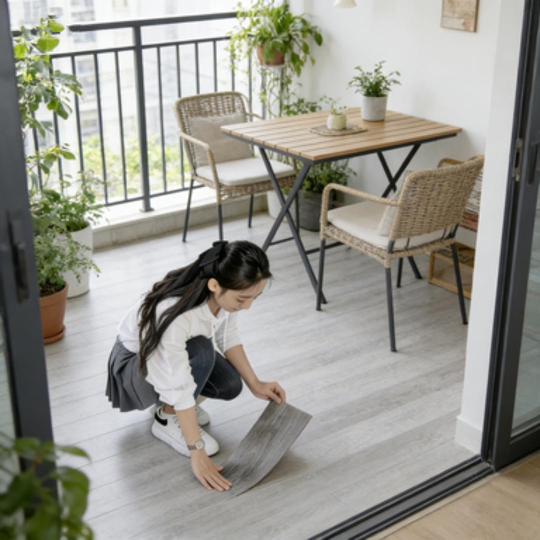 20/40 Self-Adhesive Vintage Wood Grain Waterproof Flooring Tiles - Easy to Peel and Stick, Durable PVC Floor,itable for Home Wall Decoration Renovation, Peel and Stick Floor, Kitchen Floor, Modern Home Decoration, Durable Floor, Floor Covering