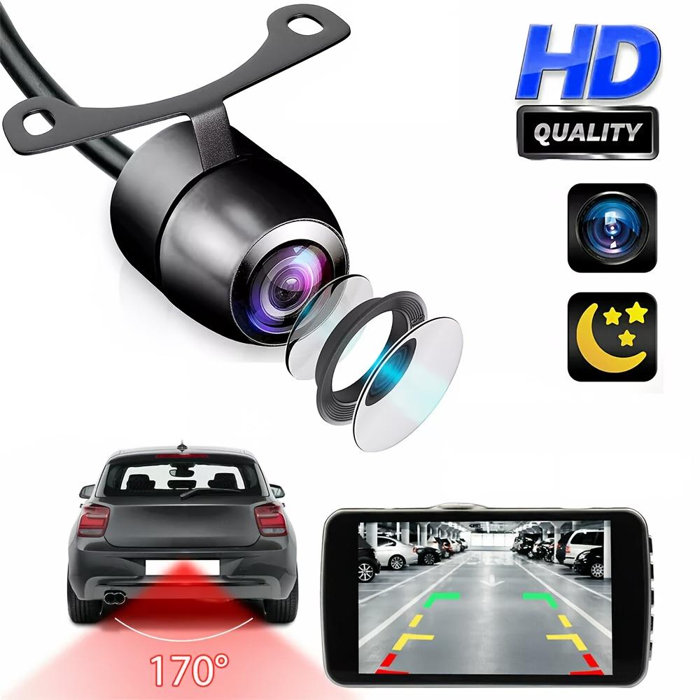 Backup Camera Car Rear View HD Camera Universal - Wide Angle Night Vision For Monitor Display MP5 Reversing Parking SUV Vehicles Pickup Camper Tractor Van Truck RV etc, Without Battery