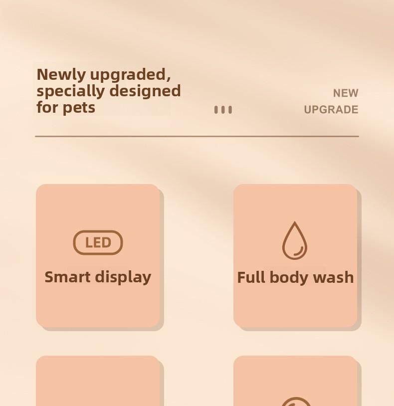 Rechargeable Pet Hair Trimmer Kit, Pet Paw Trimmer, Cordless Quiet Dog Trimmer for Grooming with LED Light, Small Dog Grooming Clippers for Dogs & Cats, Pet Grooming Tool,Waterproof, low noise pet shaver