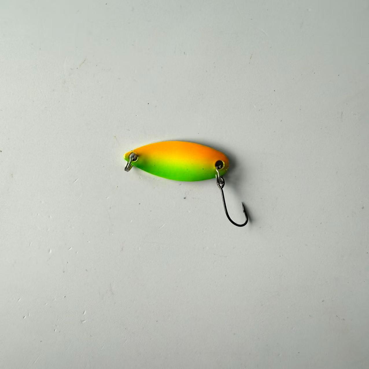 Replica of a Famous Brand, Bestseller, 1 Piece, Micro-Object Mouth Copper Colored Metal UV Glow Focusing on Walleye Bait, Suitable for Freshwater and Saltwater Fishing Accessories, Fishing Gear, and Supplies