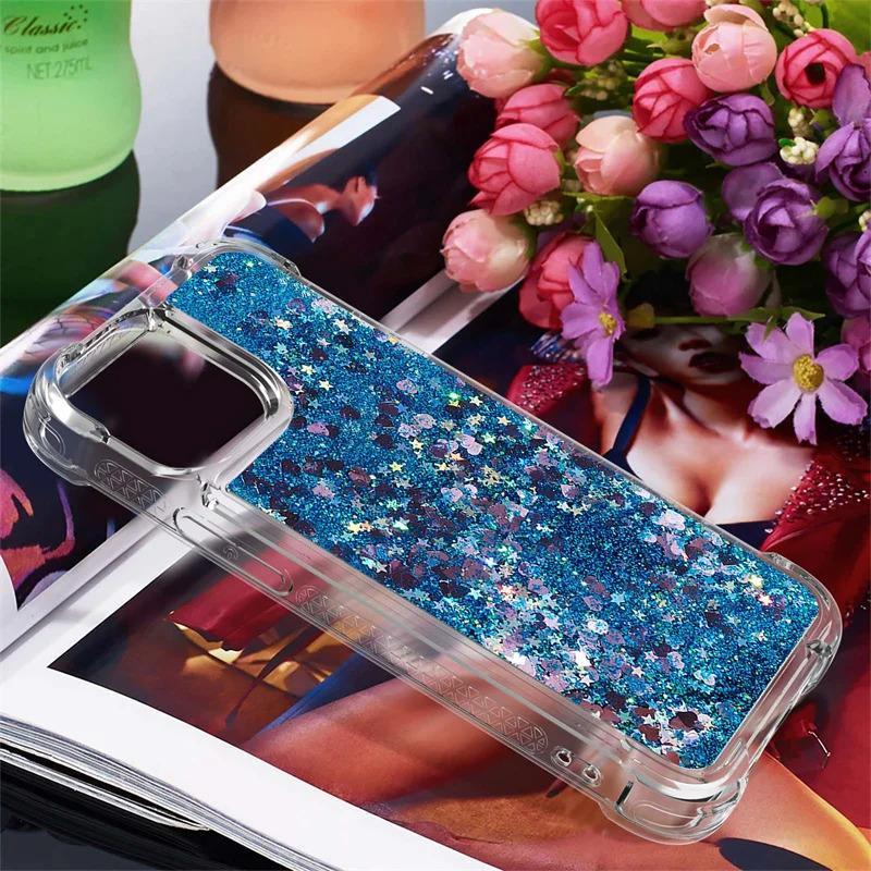 Colorful Love Case on For Motorola Moto G Power Stylus GPlay 5G 2024 2023 Cover Fashion Anti-fall Soft Half-wrapped Cases