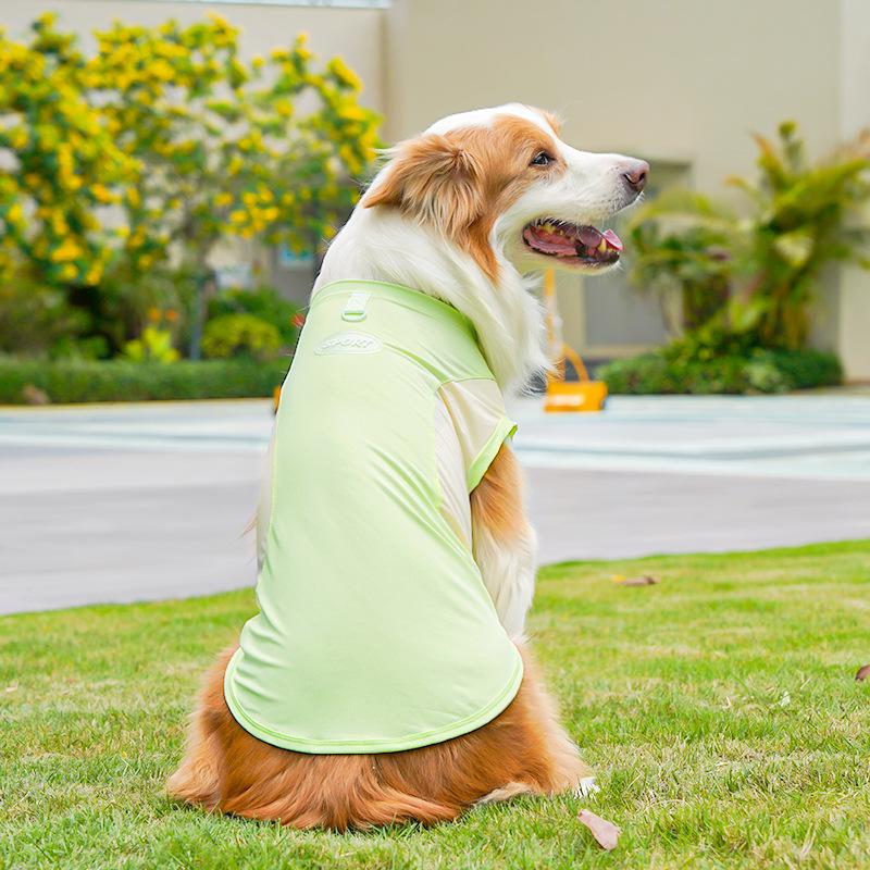 Small, Medium, Large Doggie Ice Silk Spring and Summer Dog Clothes, Cat Clothing Supplies, Cool and Cool Clothes for Sun Protection, Golden Retrievers, Pugs, Yorkies Small, Medium, Large Doggie Ice Silk Spring and Summer Dog Clothes, Cat Clothing Supplies, Cool and Cool Clothes for Sun Protection, Golden Retrievers, Pugs, Yorkies
