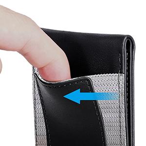 Magsafe Wallet,  Phone Wallet and Adjustable Stand,  Magnetic Wallet for Phone 9 Cards Holder, Vegan Leather,  Blue TikTokShopBacktoSchool Protective Smartphone Casing Cellphone Black Cover Protection Metallic 【Spring】