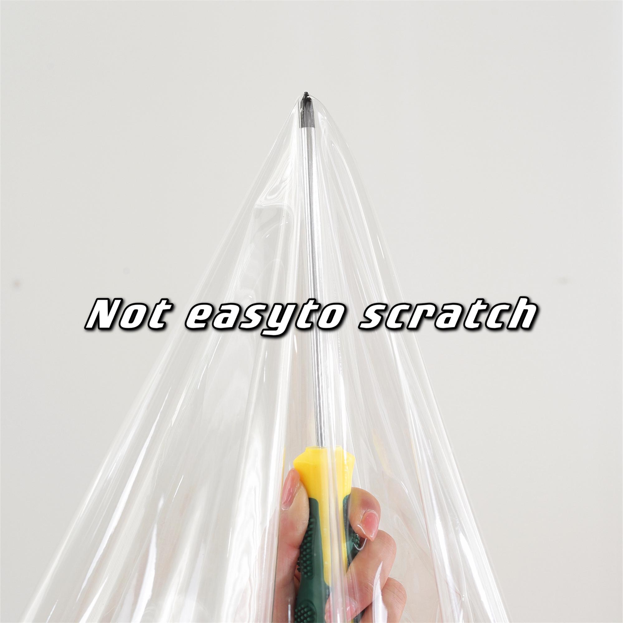 Rectangular PVC Transparent Tablecloth, Easy Clean, Living Room Kitchen Dining Table Decor, Multi-Functional Clear Film, DIY Cuttable Material