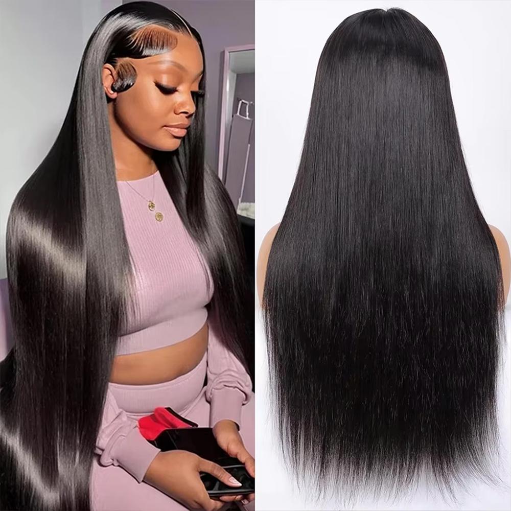Bling Hair 30 34 Inch Bone Straight 13x4 13x6 360 Lace Front Wigs Hd Transparent Lace Frontal Wig Brazilian Human Hair Lace Wigs For Women